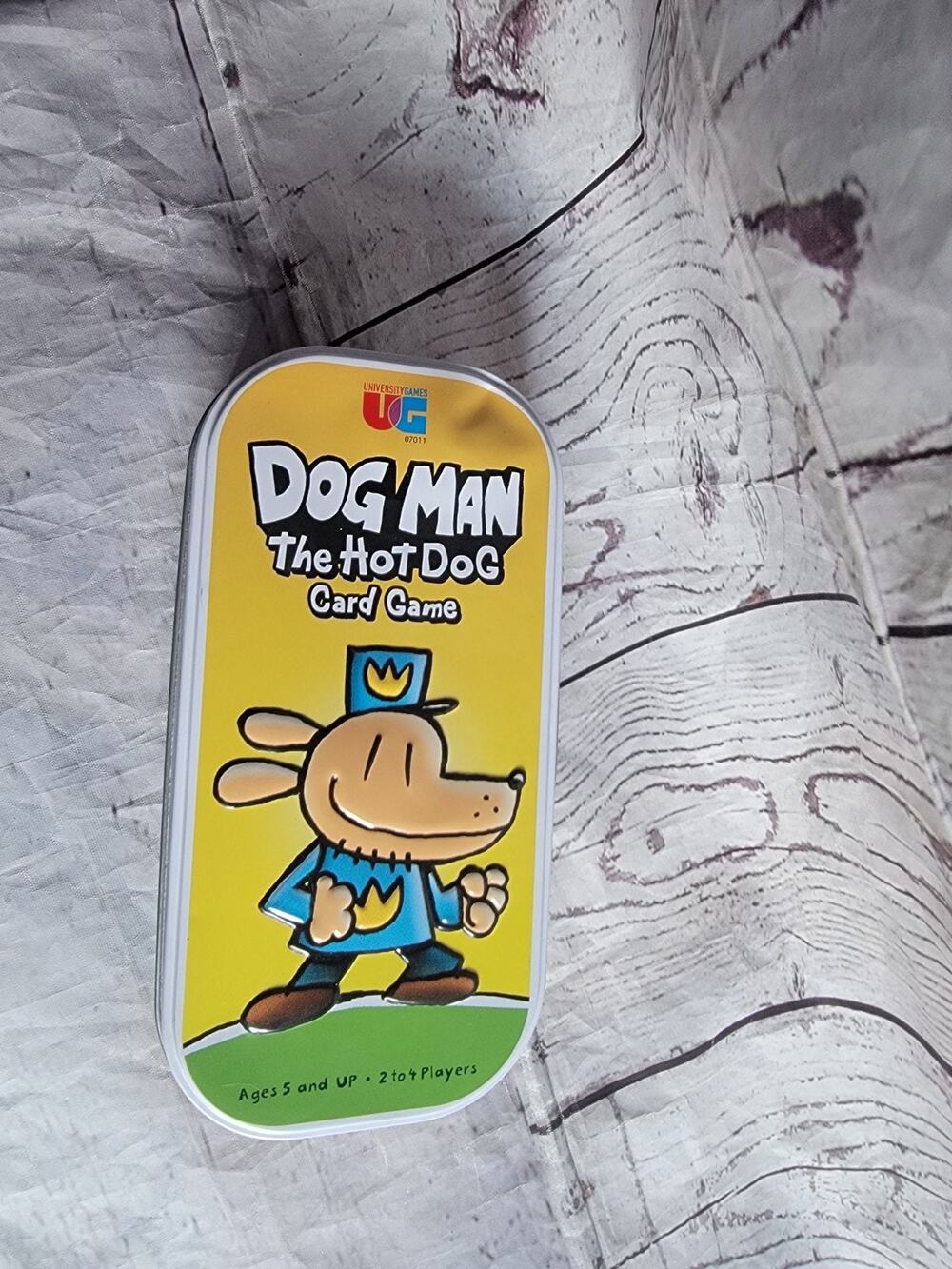 Dog Man The Hot Dog Card Game University Games for Ages 5 and Up Complete Read